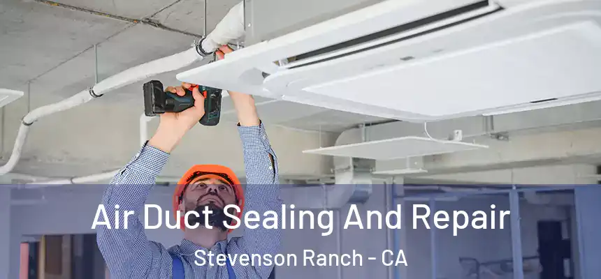 Air Duct Sealing And Repair Stevenson Ranch - CA